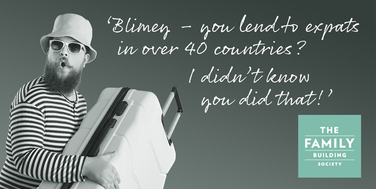 Lending to expats in over 40 countries