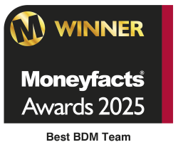 moneyfacts award logo - best bdm team of the year 2025