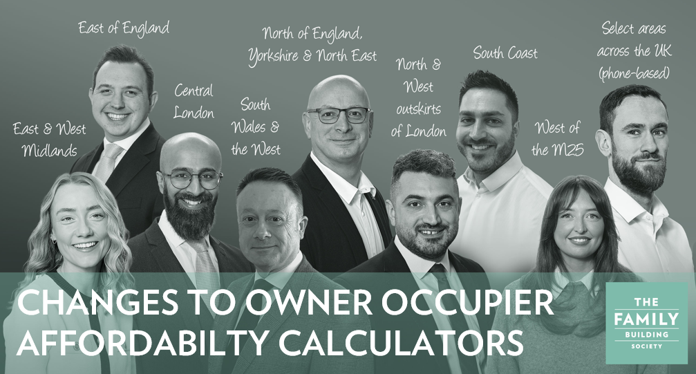 Changes to owner occupier affordability calculators