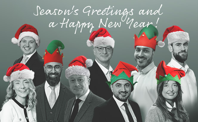 Image of Business Development Managers looking festive